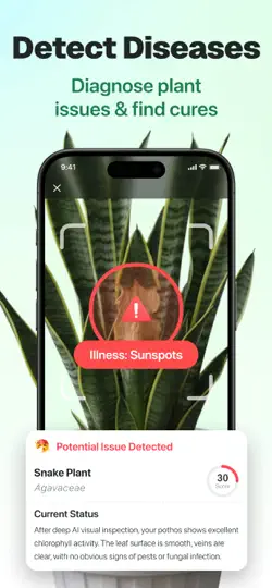 PlantSense: Scan & Diagnose iPhone Ekran Görüntüsü 2