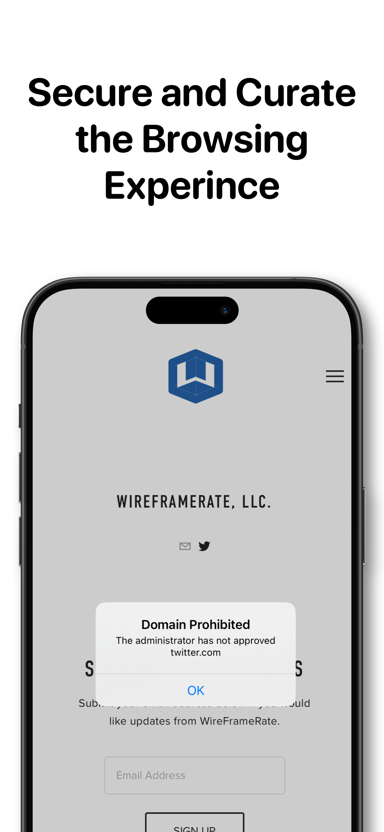 WebFrame Pro Kiosk screenshot 2