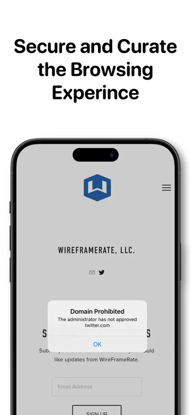 WebFrame Pro Kiosk screenshot 2
