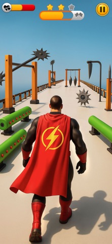 Super Hero Street Runner Game Screenshot 1 of 7