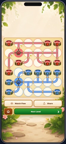 Alchemia: Water Flow Connect iPhone screenshot
