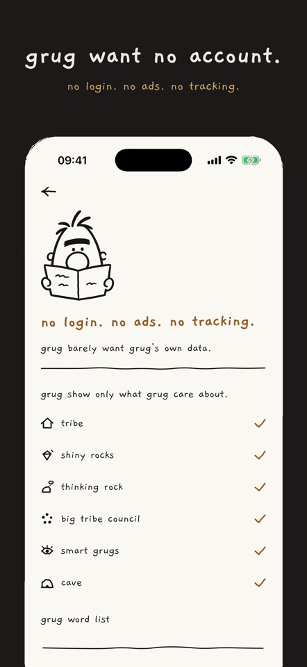 Grug News - simple daily screenshot 3
