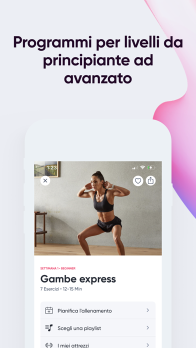 Sweat app fitness per donne screenshot 6