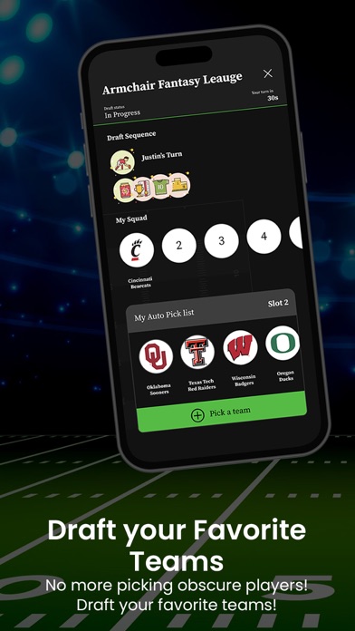 Squad Blitz iPhone screenshot 3 - Sports app