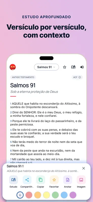 Bíblia IA: Chat e Devocional screenshot 4 of 10