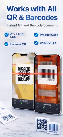 QR Scanner · Barcode Generator Screenshot 2 of 5