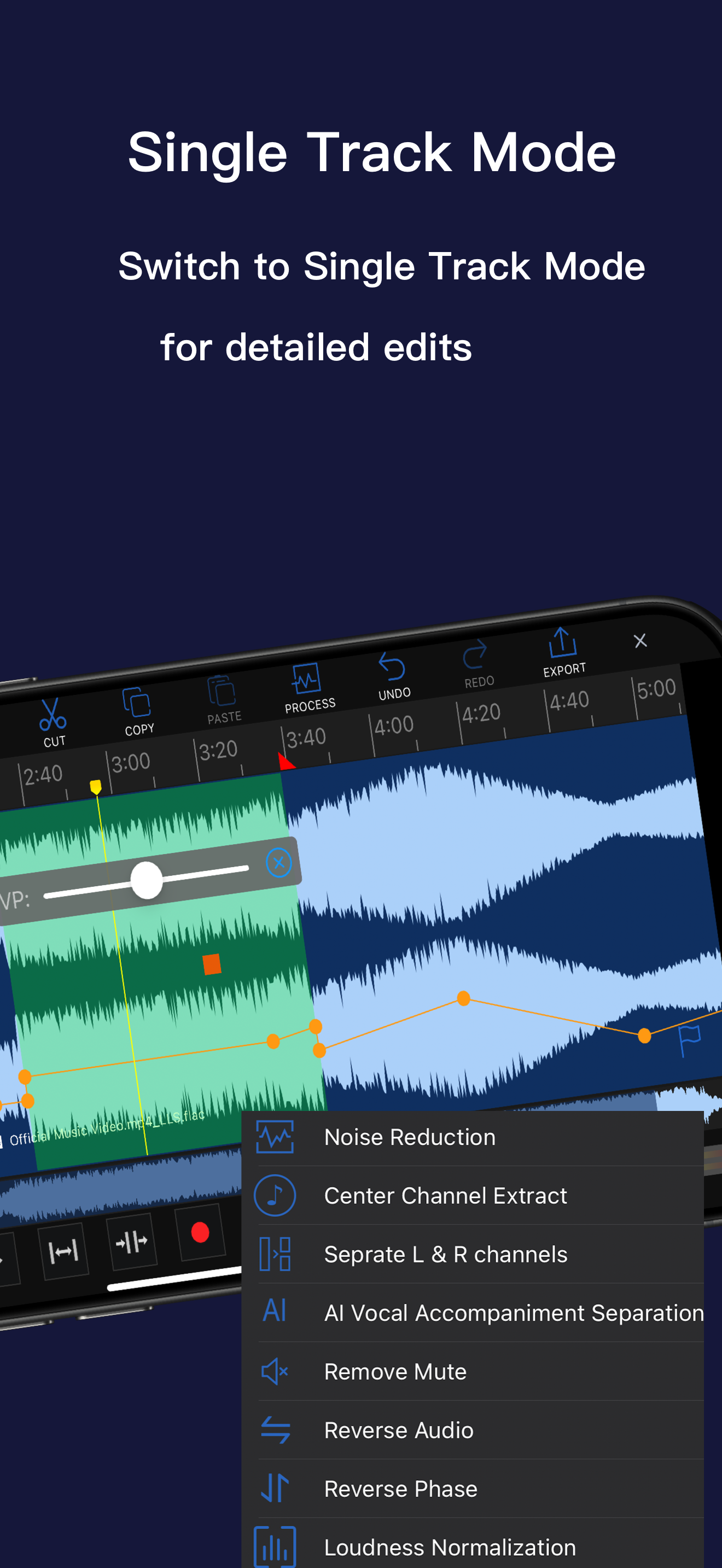EZAudioCutMT: Editor & Mixer