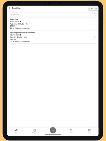 Smashers Pickleball iPad screenshot