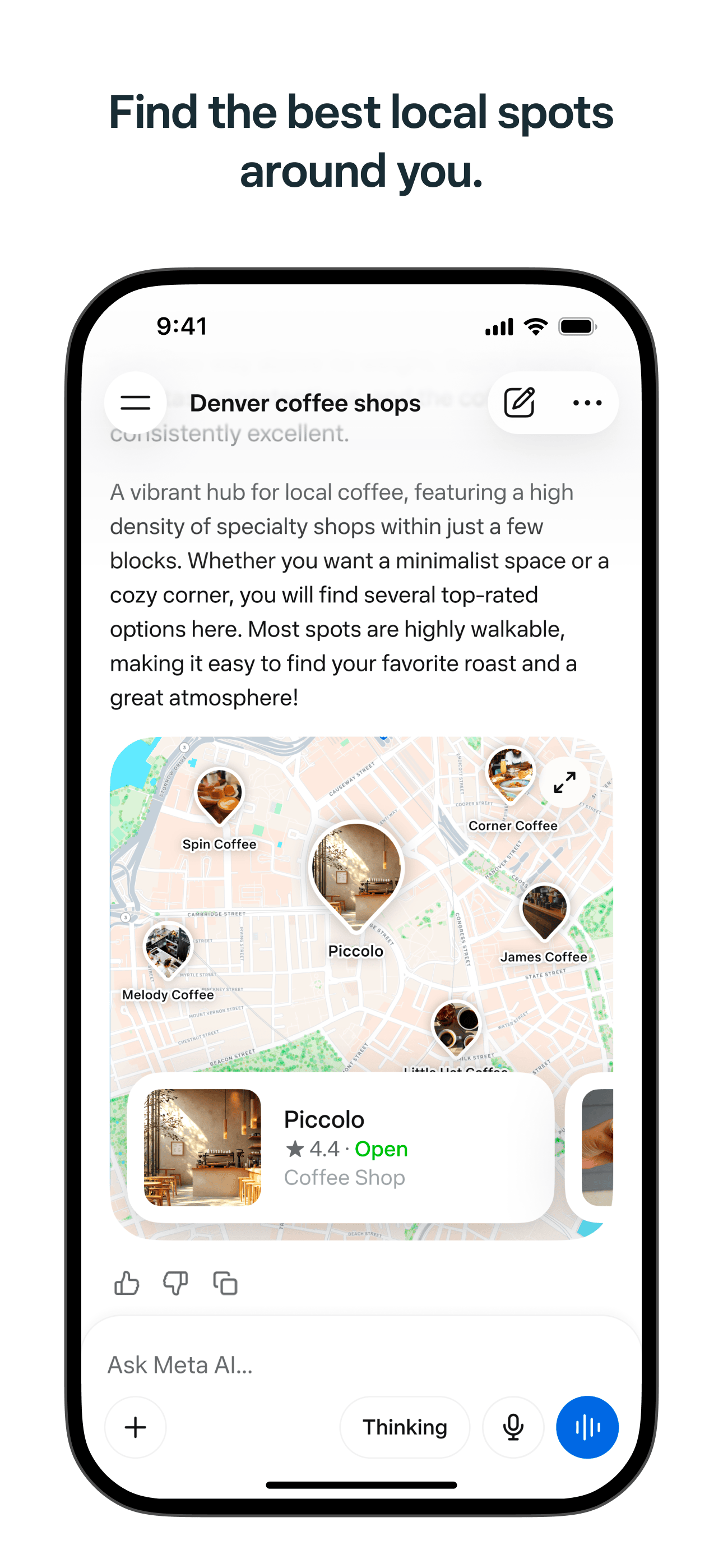 Meta AI 商店截图 2
