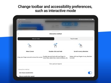 Remote Desktop Manager iPad screenshot