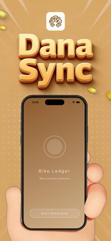 Dana Sync - Bike Expense iPhone screenshot 2