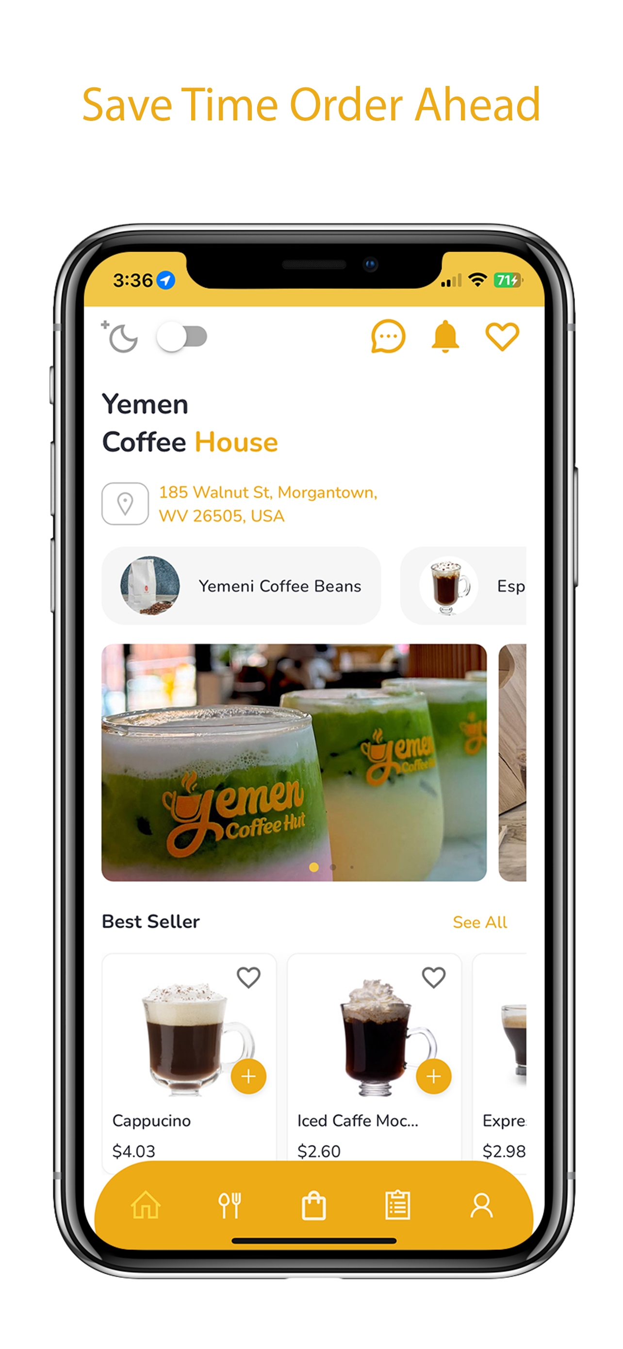 Yemen Coffee House Morgantown screenshot 4