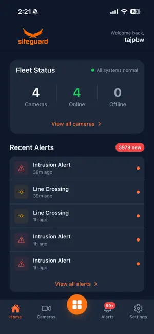 Siteguard Foreman screenshot 3