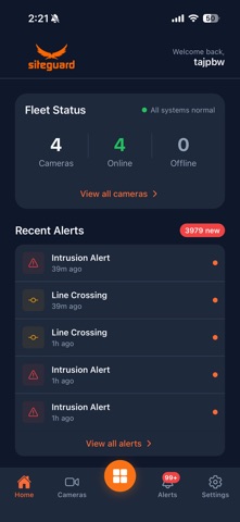 Siteguard Foreman screenshot