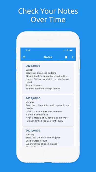 Diabetes Sugar Tracker Screenshot