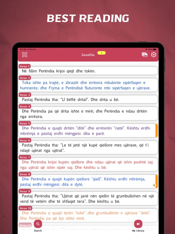 Screenshot #5 pour Albanian Bible - offline