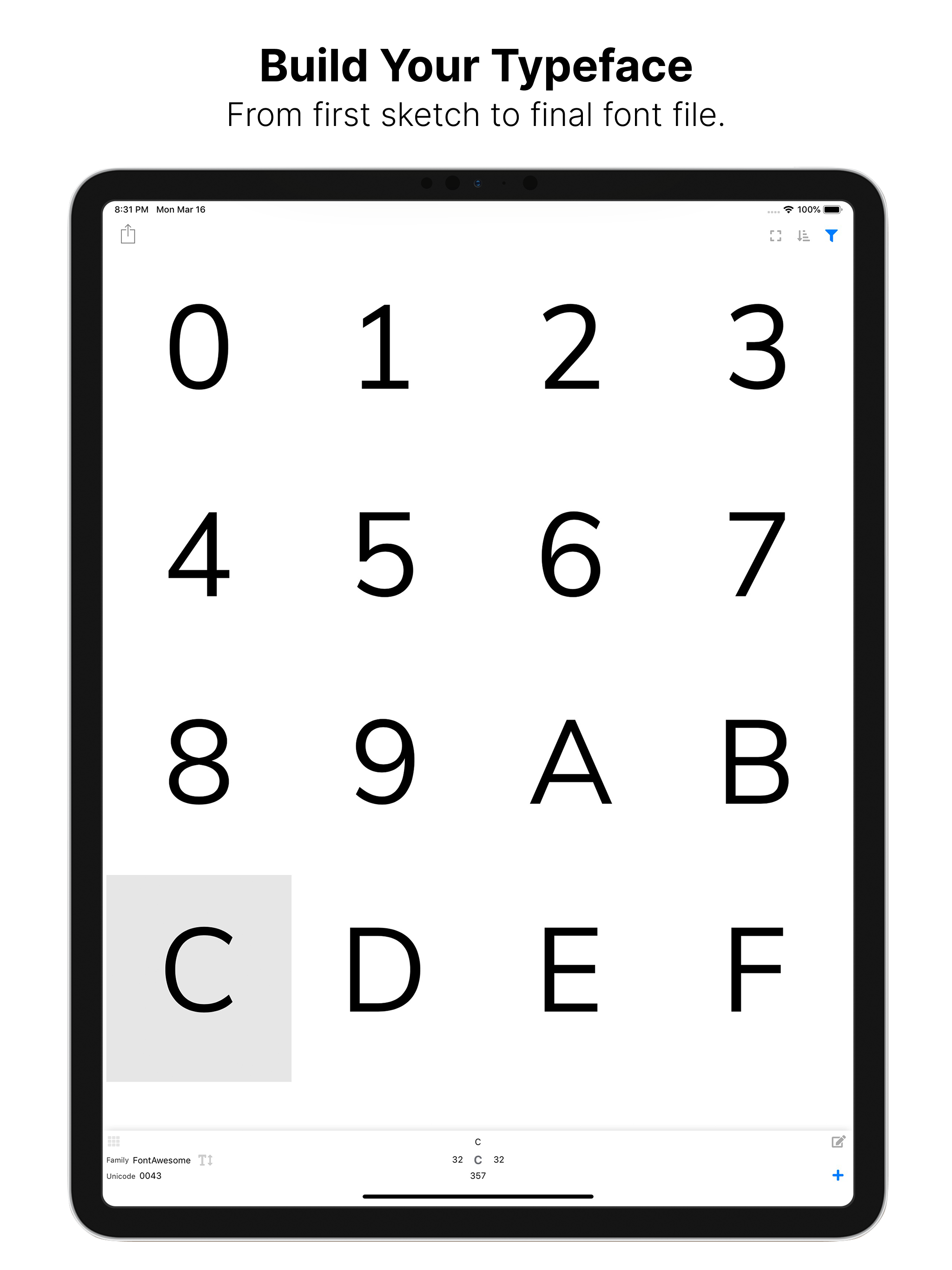 Letterforms - Font Maker
