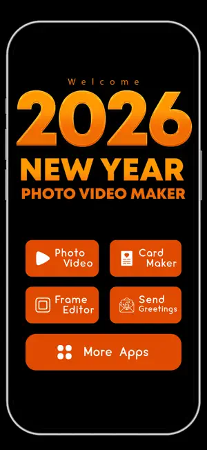 New Year Photo Video Maker screenshot 1