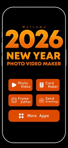 New Year Photo Video Maker screenshot