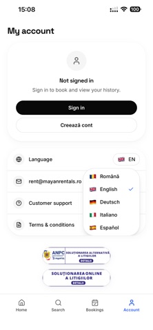 Mayan Rentals screenshot