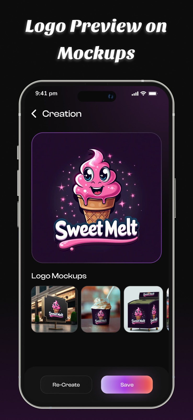 AI Logo Maker : Logo Art Style iphone screenshot 4