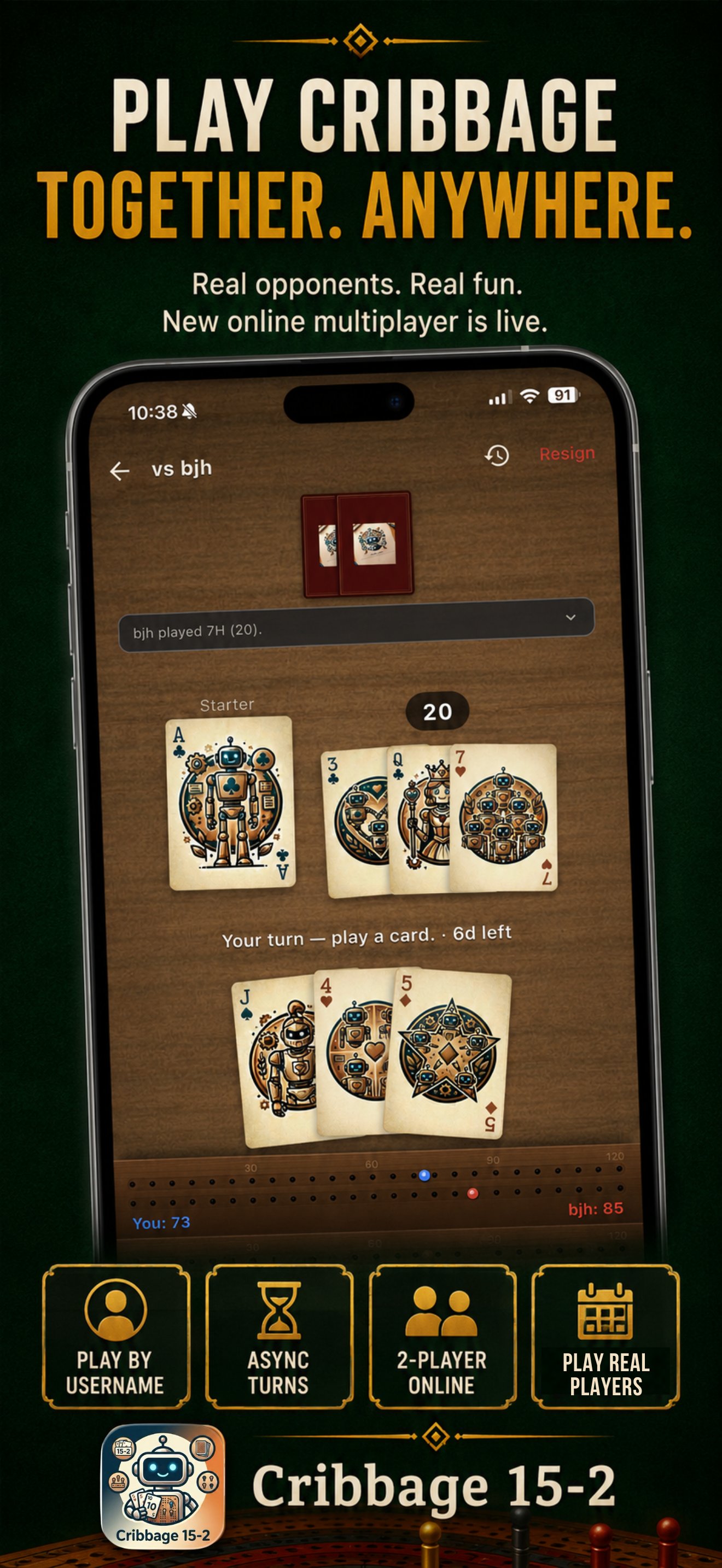 Cribbage 15-2 screenshot 3