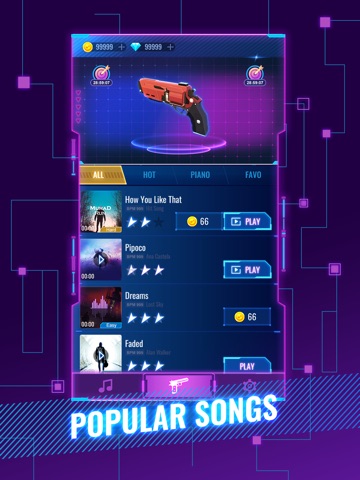 Rhythm Fire iPad screenshot