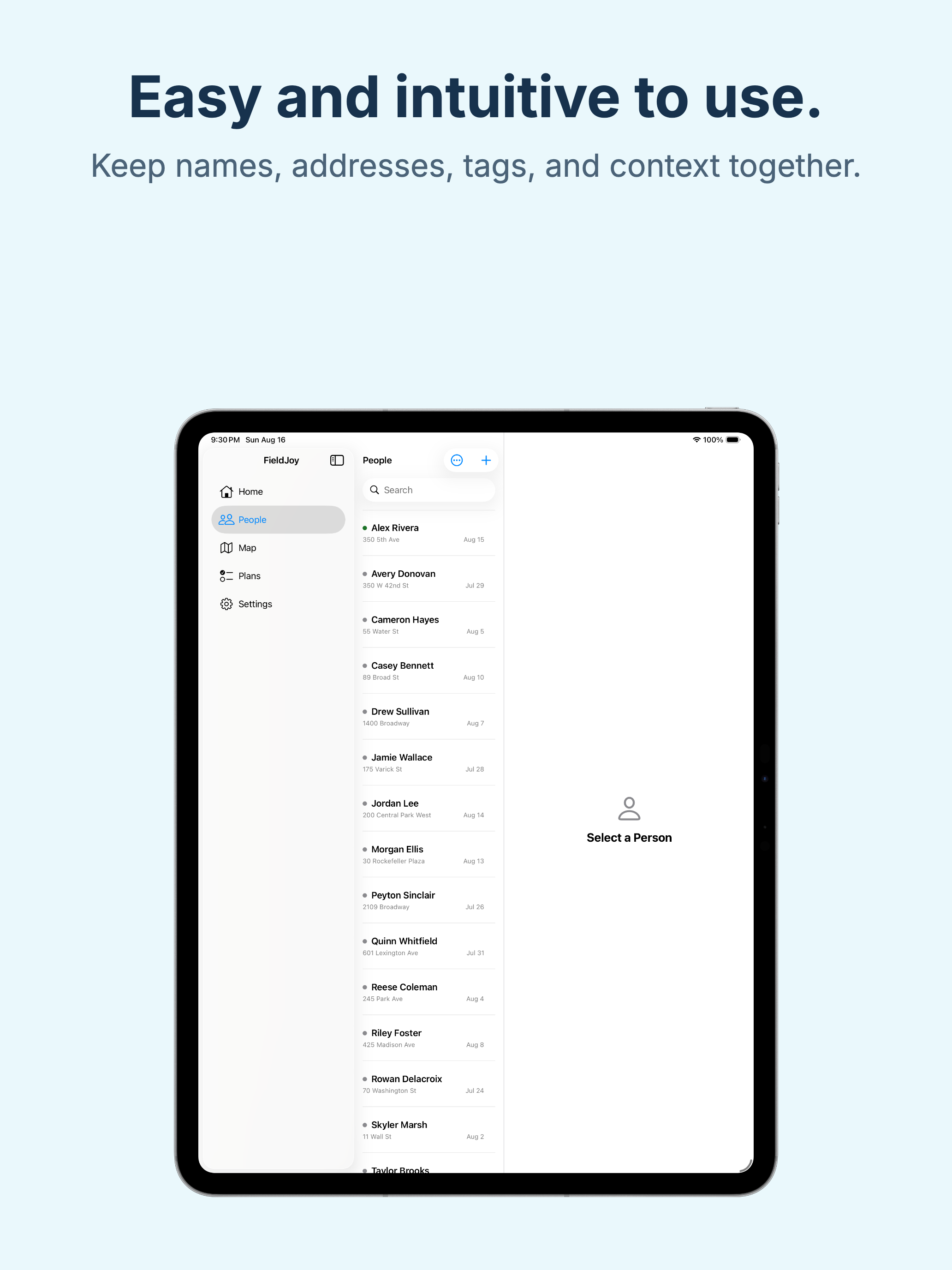 FieldJoy: Field Service Log screenshot 9
