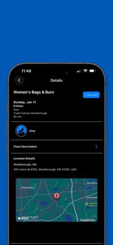 Trybe Fytness App screenshot