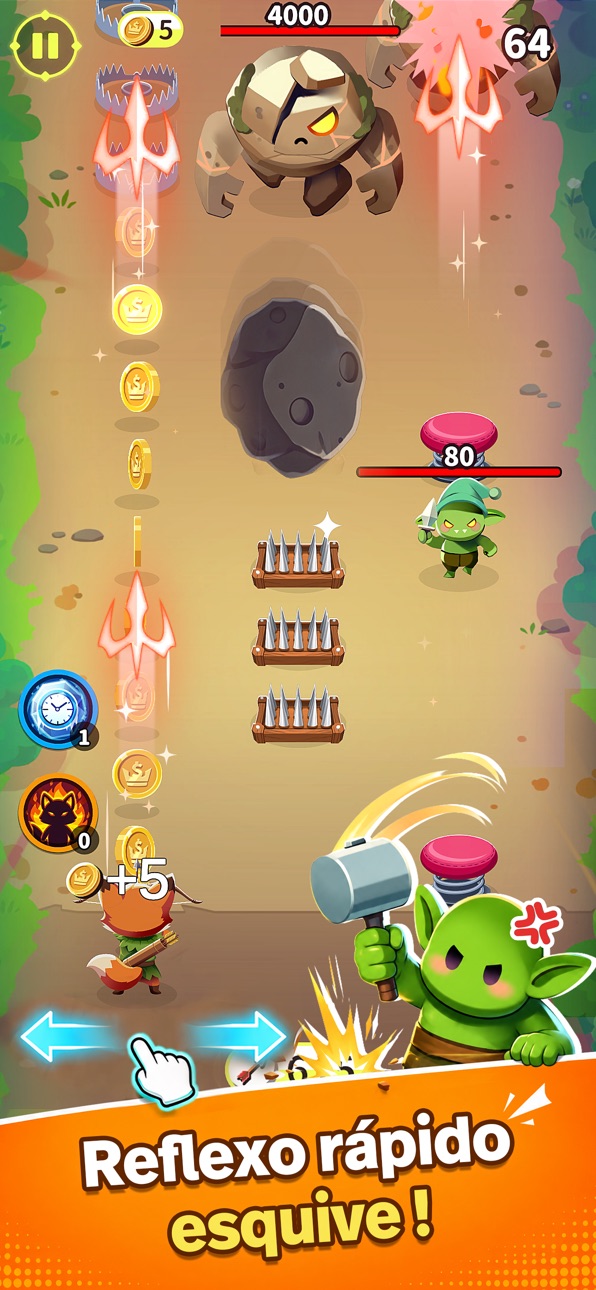 Fox Shot: Number Run iOS Mod IPA screenshot 3 - iOS game interface