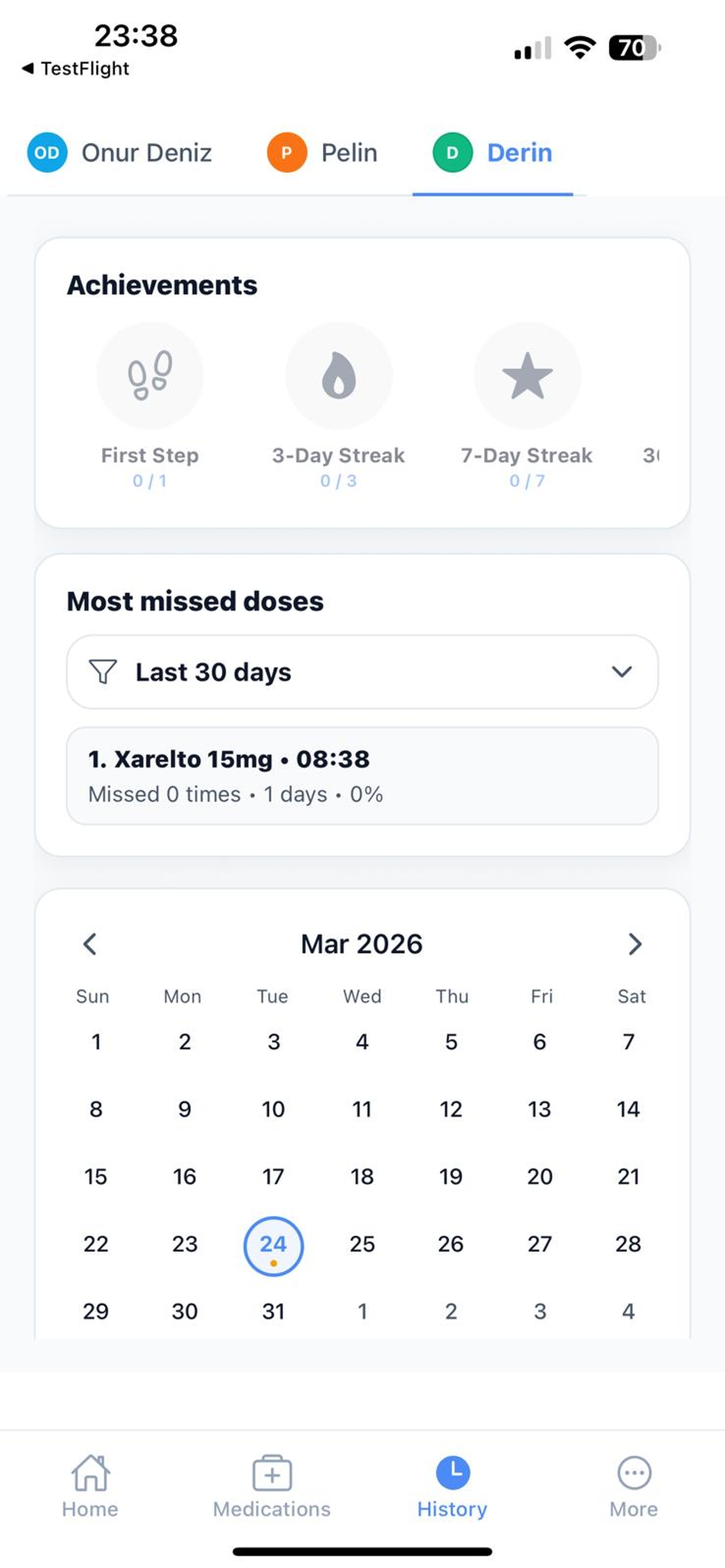 Dosely Pro: Medicine Reminder screenshot 3