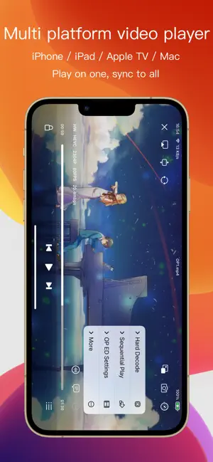 Screenshot 1 of SenPlayer – HDR Media Player 5.8.7