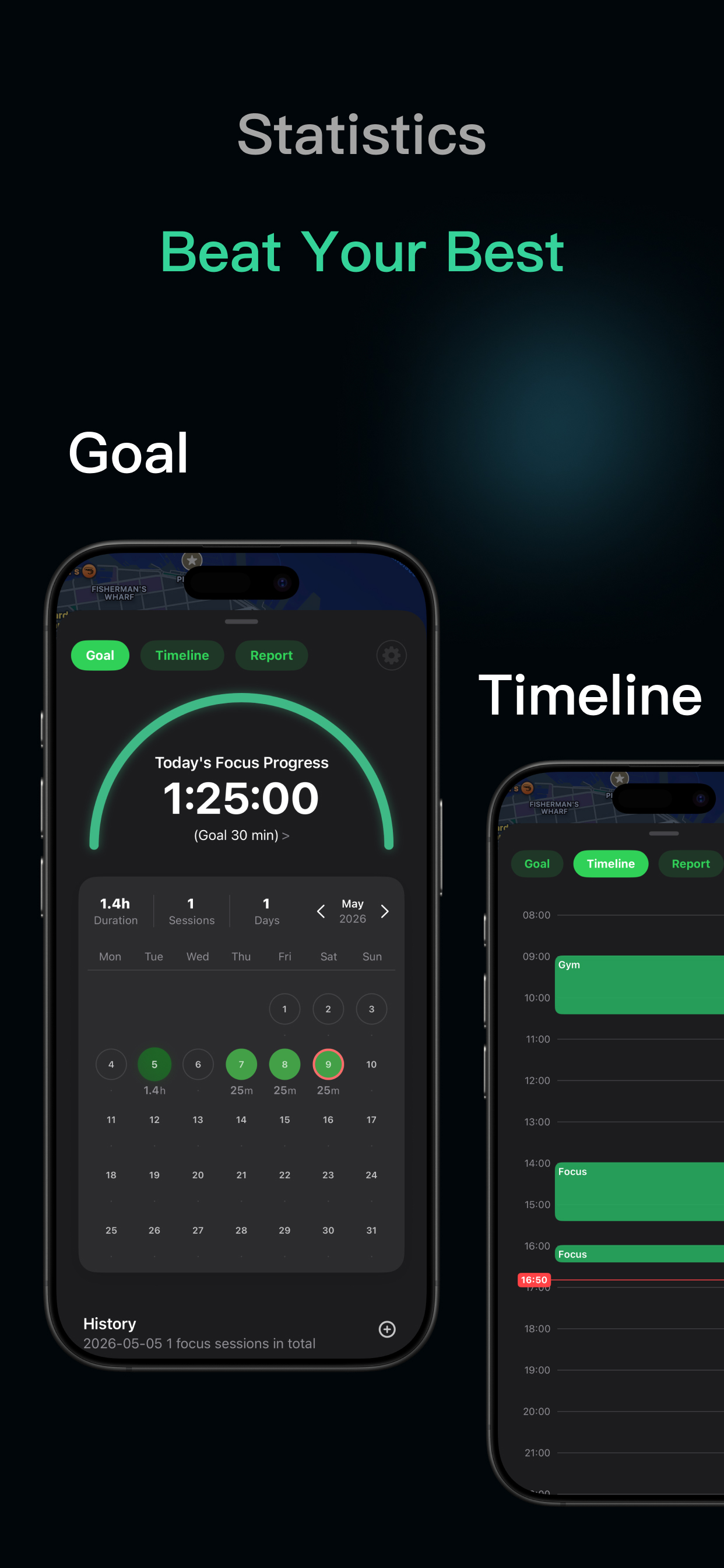 CoFocus - Focus Map & Timer screenshot 5