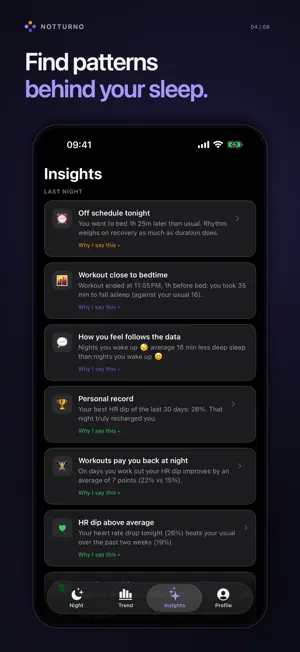 Notturno Sleep screenshot 4