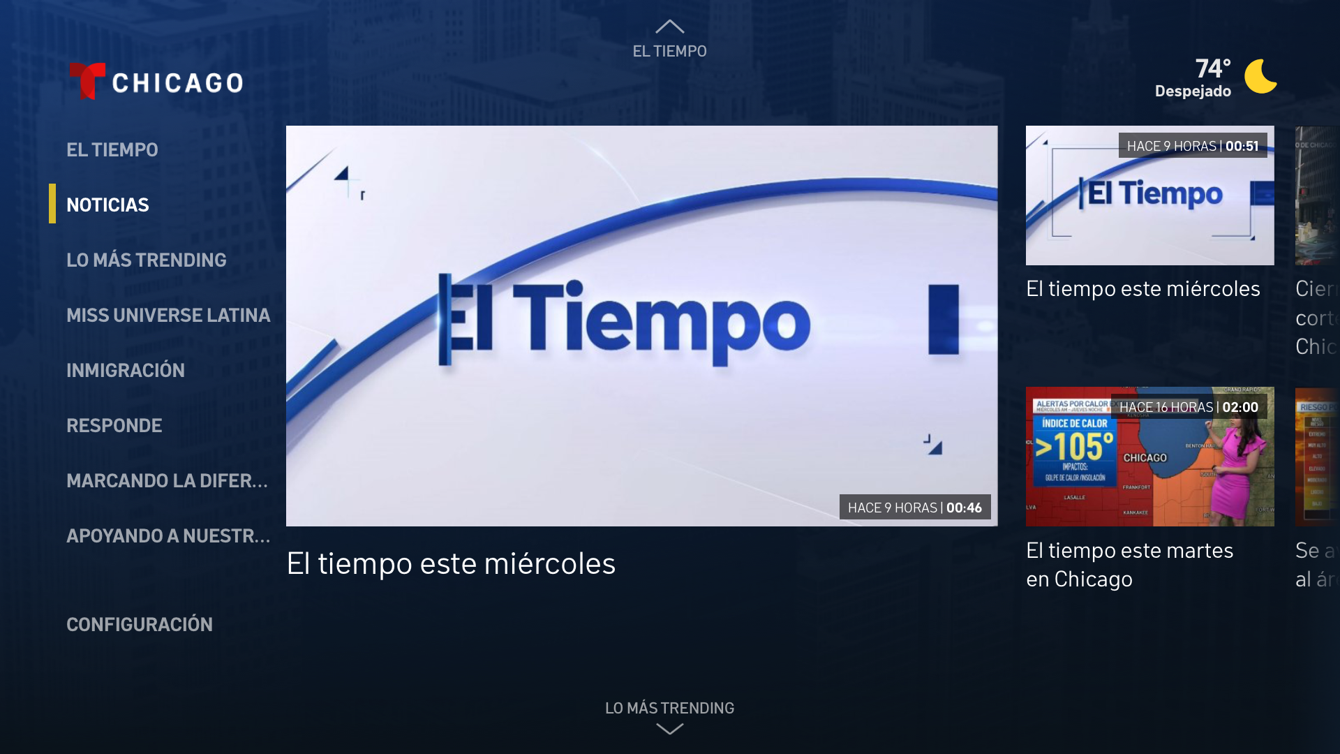 Telemundo Chicago: Noticias screenshot 13