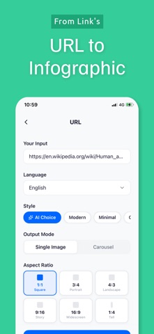 Briefly - AI Infographic Maker screenshot
