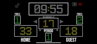 Scoreboard Basketball - DL iPhone screenshot 3