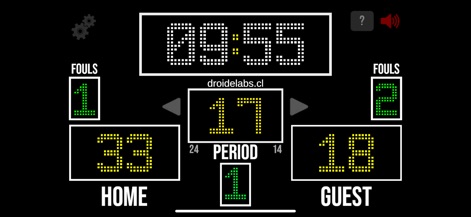Scoreboard Basketball - DL - Sports App | MWM