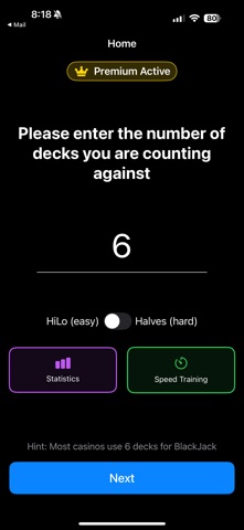 Expert Card Counting Screenshot 1 of 4