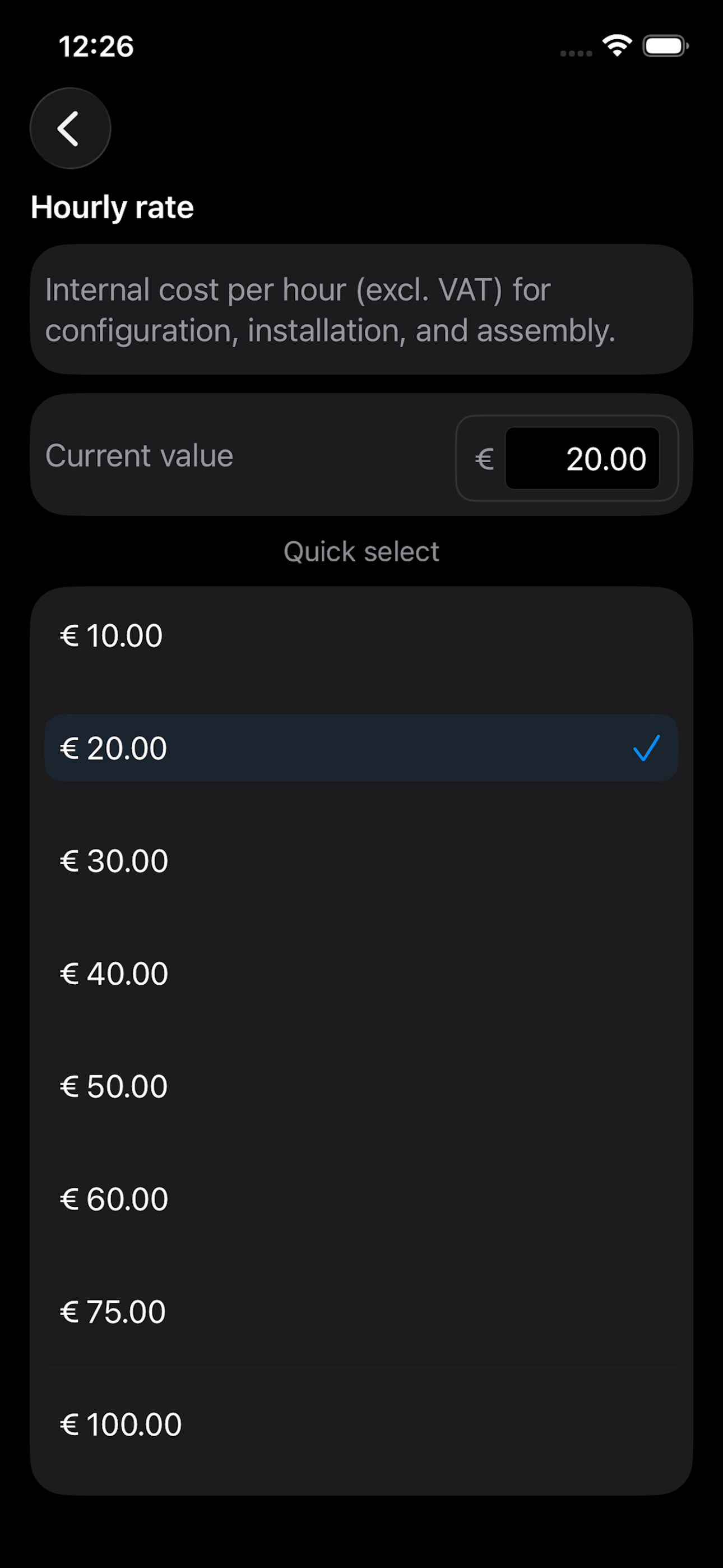 WebshopCalc