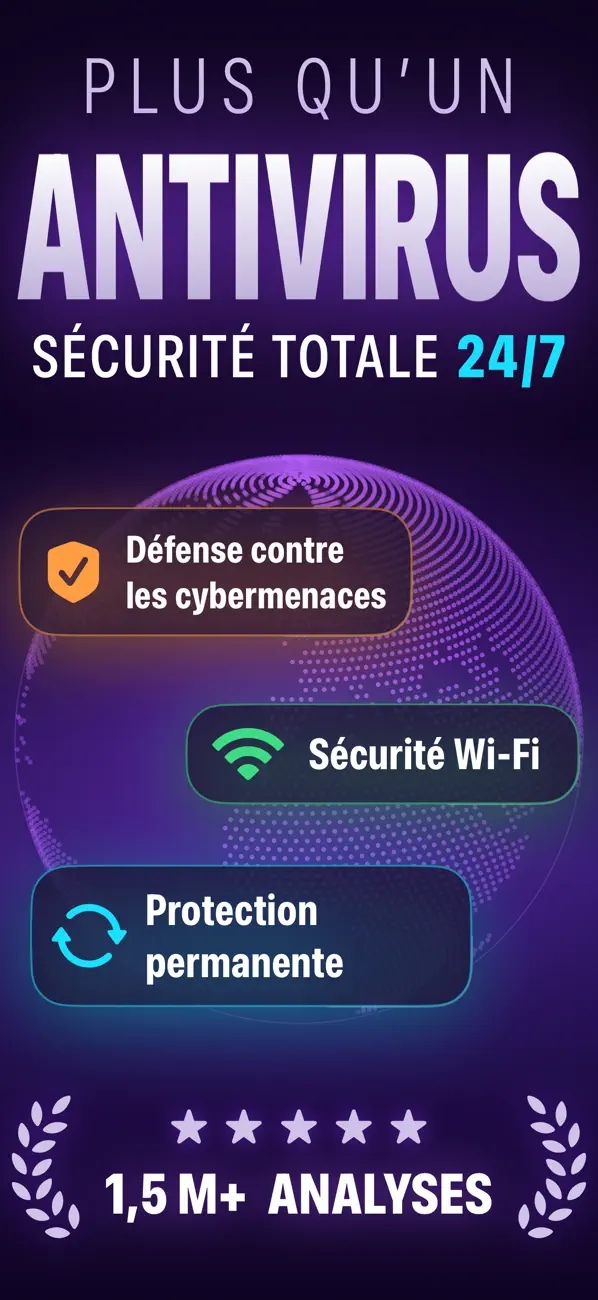 Screenshot #1 pour MyTop Mobile Security AI