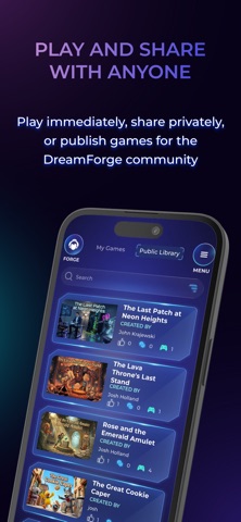 DreamForge Platform Screenshot 3 of 9