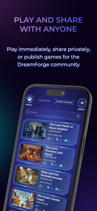 DreamForge Platform Screenshot 3 of 9