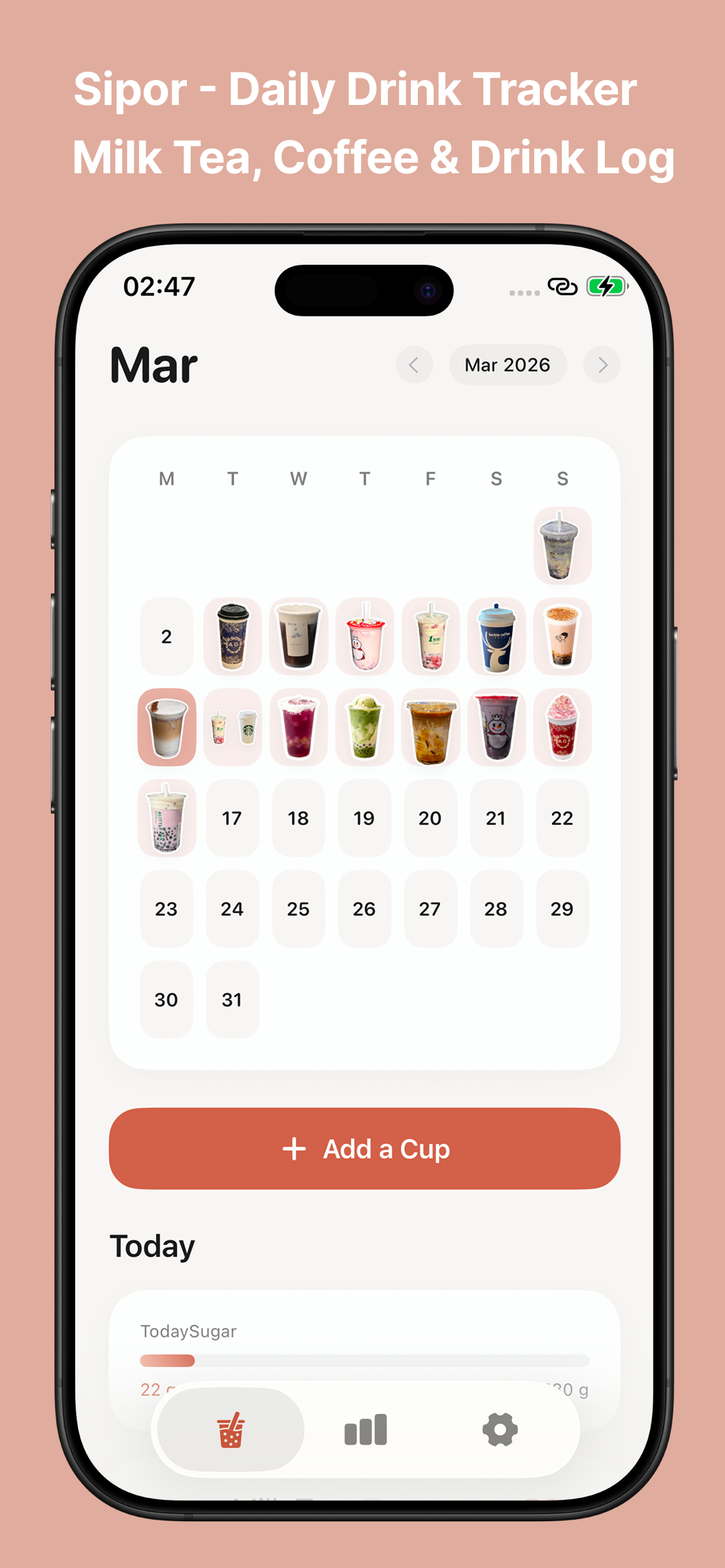 Sipor - Daily Drink Tracker