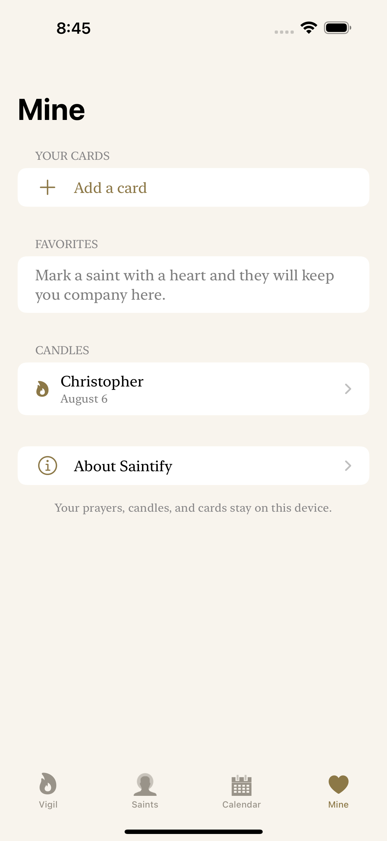Saintify screenshot 8
