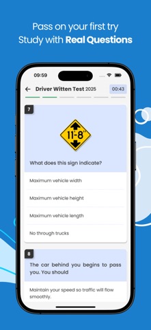 DMV Practice Test Prep Screenshot 2 of 6