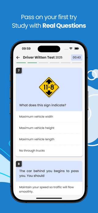 DMV Practice Test Prep Screenshot 2 of 6