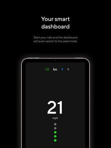 Bo Dashboard iPad screenshot