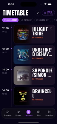 Festivo app - Festival Finder screenshot 2