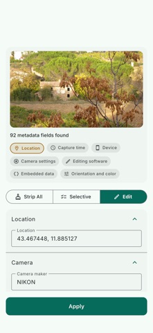 Scrub: Photo Metadata Remover screenshot 5